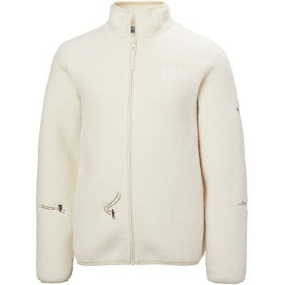 Helly Hansen Frosty Pile, Fleecejacka, Junior, Beige 146 Helly Hansen Frosty Pile, Fleecejacka, Junior, Beige 146