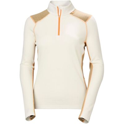 Helly Hansen Lifa Merino Midweight 1/2 Zip, Dam, Vit 36(S) Helly Hansen Lifa Merino Midweight 1/2 Zip, Dam, Vit 36(S)