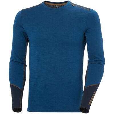 Helly Hansen Lifa Merino Midweight Tröja, Herr, Blå XL(54) Helly Hansen Lifa Merino Midweight Tröja, Herr, Blå XL(54)