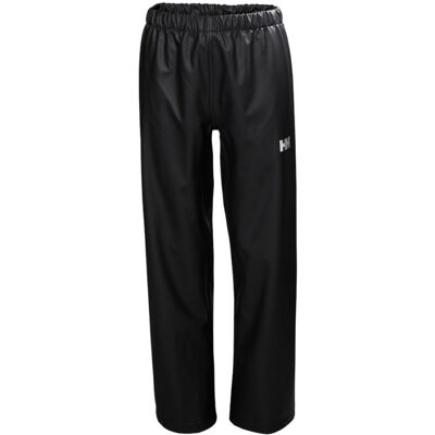 Helly Hansen Moss, Regnbyxor, Junior, Svart 140 Helly Hansen Moss, Regnbyxor, Junior, Svart 140