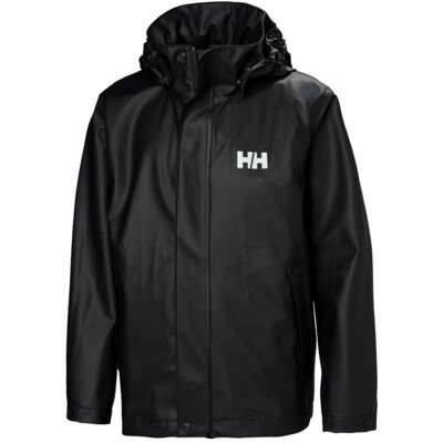 Helly Hansen Moss, Regnjacka, Junior, Svart 158 Helly Hansen Moss, Regnjacka, Junior, Svart 158