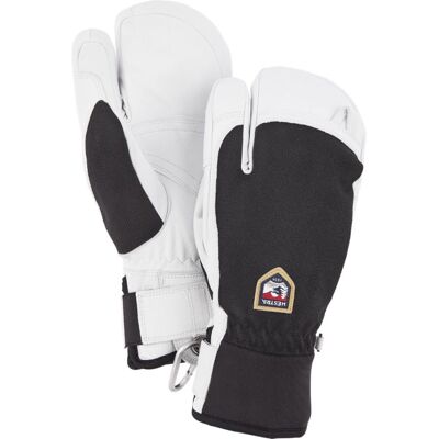 Hestra Army Leather Patrol 3-finger Skidhandskar, Svart 10 Hestra Army Leather Patrol 3-finger Skidhandskar, Svart 10