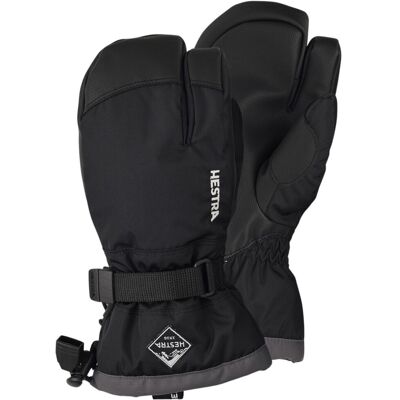 Hestra Gauntlet 3-finger Skidhandskar, Junior, Svart 4 Hestra Gauntlet 3-finger Skidhandskar, Junior, Svart 4
