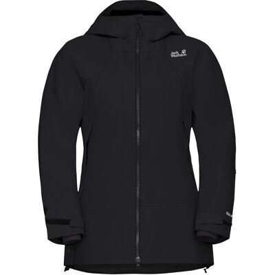 Jack Wolfskin Flowline Pro 2L Ins, Skidjacka, Dam, Svart 40(L) Jack Wolfskin Flowline Pro 2L Ins, Skidjacka, Dam, Svart 40(L)