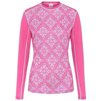 Kari Traa Iselin, Underställströja, Dam, Pink 40(L) Kari Traa Iselin, Underställströja, Dam, Pink 40(L)