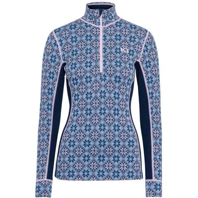 Kari Traa Rose H/Z, Underställströja, Dam, Blå 44(XXL) Kari Traa Rose H/Z, Underställströja, Dam, Blå 44(XXL)