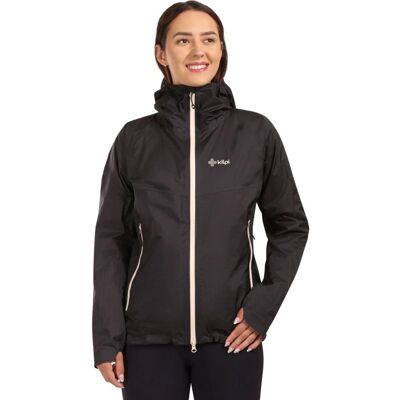 Kilpi Hurricane, Regnjacka, Dam, Svart 46(3XL) Kilpi Hurricane, Regnjacka, Dam, Svart 46(3XL)