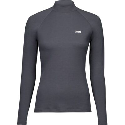 POC Layer Merino Mock Neck Jersey, Underställströja, Dam, Mörkgrå 38(M) POC Layer Merino Mock Neck Jersey, Underställströja, Dam, Mörkgrå 38(M)