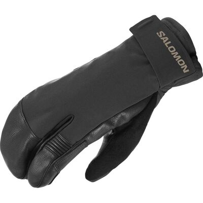 Salomon QST Paw GTX U, 3-fingervantar, Svart XXL Salomon QST Paw GTX U, 3-fingervantar, Svart XXL