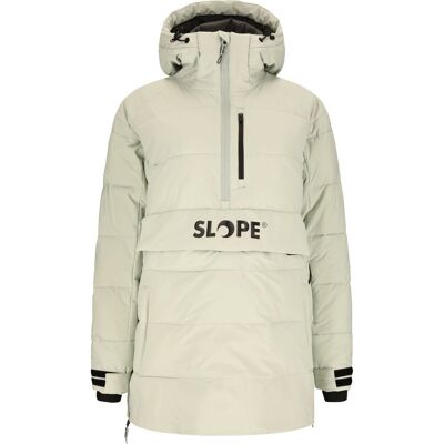 SLOPE Thumper Anorak, Dam, Aqua Gray 32(XXS) SLOPE Thumper Anorak, Dam, Aqua Gray 32(XXS)