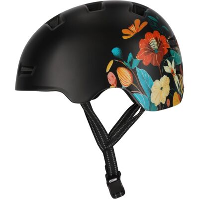 Crazy Safety Rampage Flower, Cykelhjälm, Orange 57-61cm Crazy Safety Rampage Flower, Cykelhjälm, Orange 57-61cm
