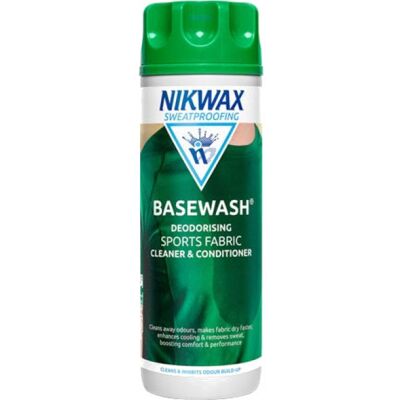 Nikwax BaseWash 300ml - Rengöring och konditionering för baslager Nikwax BaseWash 300ml - Rengöring och konditionering för baslager