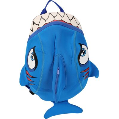 Crazy Safety Shark, Ryggsäck, Junior, Blå S Crazy Safety Shark, Ryggsäck, Junior, Blå S