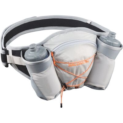 Salomon Cross Belt 2 Bottles, Löparbälte, Grå/Lila Onesize Salomon Cross Belt 2 Bottles, Löparbälte, Grå/Lila Onesize