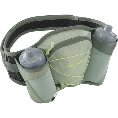 Salomon Cross Belt 2 Bottles, Midjeväska, Grön Onesize Salomon Cross Belt 2 Bottles, Midjeväska, Grön Onesize