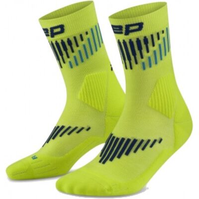 CEP Core Run Merino Socks Mid Cut 3.0, Löparstrumpor, Dam, Gul 37-40 CEP Core Run Merino Socks Mid Cut 3.0, Löparstrumpor, Dam, Gul 37-40
