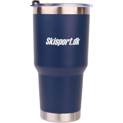Accezzi termosmugg, 890 ml, Skisport.dk, marinblå 850ml Accezzi termosmugg, 890 ml, Skisport.dk, marinblå 850ml