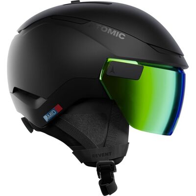 Atomic Revent GT Amid Visor HD, Skidhjälm Med Visir, Svart 59-63 Atomic Revent GT Amid Visor HD, Skidhjälm Med Visir, Svart 59-63