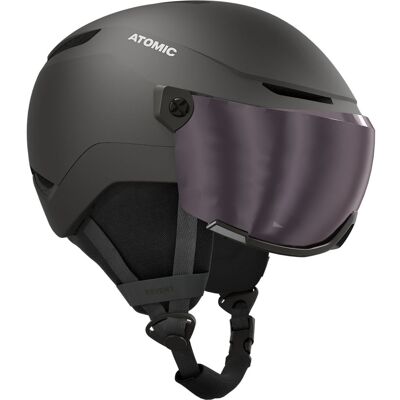 Atomic Revent Visor, Skidhjälm Med Visir, Junior, Svart 51-55 Atomic Revent Visor, Skidhjälm Med Visir, Junior, Svart 51-55