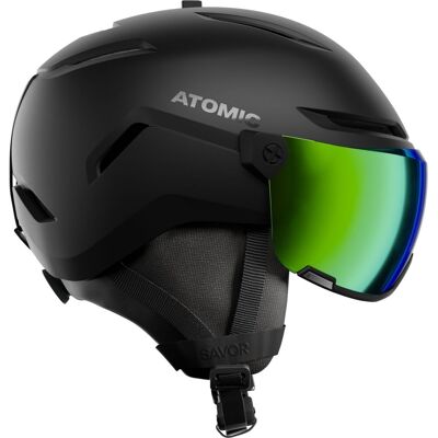 Atomic Savor Visor HD, Skidhjälm Med Visir, Svart 55-59 Atomic Savor Visor HD, Skidhjälm Med Visir, Svart 55-59