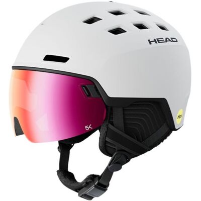 Head Radar 5K MIPS, Skidhjälm med Visir, Vit 56-59cm Head Radar 5K MIPS, Skidhjälm med Visir, Vit 56-59cm