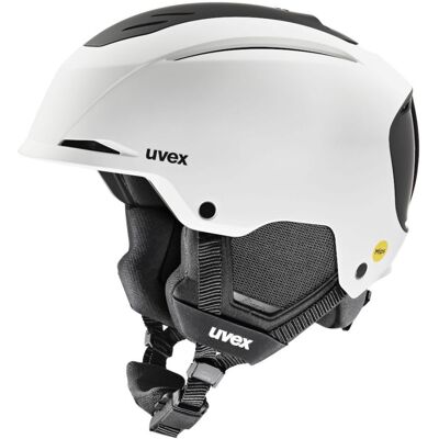 Uvex Resolution MIPS, Skidhjälm, Vit/Svart 52-55cm Uvex Resolution MIPS, Skidhjälm, Vit/Svart 52-55cm