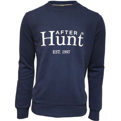 Avignon After Hunt Sweater Rund Hals Mörkblå Avignon After Hunt Sweater Rund Hals Mörkblå