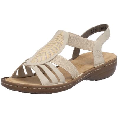 Rieker Resårsandal Beige Rieker Resårsandal Beige