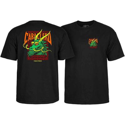Powell Peralta Steve Caballero Dragon T-shirt Svart Powell Peralta Steve Caballero Dragon T-shirt Svart