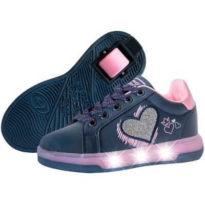 Breezy Rollers Rullskor Blast Led lys Lila Rosa Breezy Rollers Rullskor Blast Led lys Lila Rosa