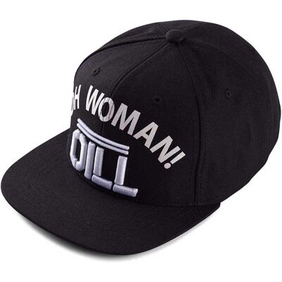 Oill Snapback Woman Max Cap Black Oill Snapback Woman Max Cap Black