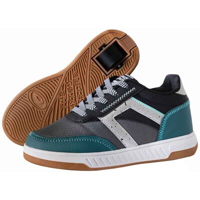 Breezy Rollers Rullskor Kicks Turquoise Grey Svart Breezy Rollers Rullskor Kicks Turquoise Grey Svart