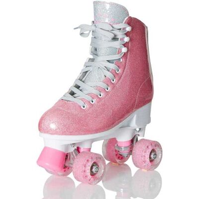 Supreme Rollers Del Rey Justerbar Rullskridskor Rosa Supreme Rollers Del Rey Justerbar Rullskridskor Rosa