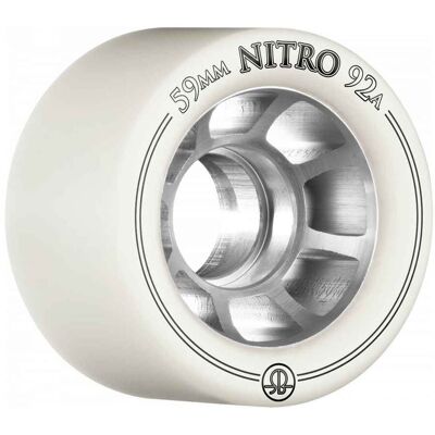 Rollerbones Nitro Wheel 59 mm 92A Vit 8pk Rollerbones Nitro Wheel 59 mm 92A Vit 8pk
