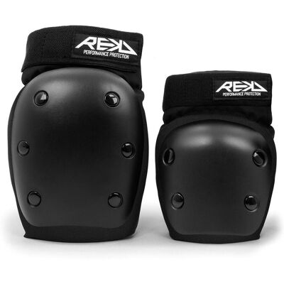 REKD Youth Heavy Duty dubbelskyddssats svart/svart REKD Youth Heavy Duty dubbelskyddssats svart/svart
