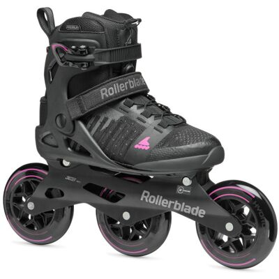 Rollerblade Macroblade Inline Rullskridsko dam 110 3WD Svart/Rosa Rollerblade Macroblade Inline Rullskridsko dam 110 3WD Svart/Rosa