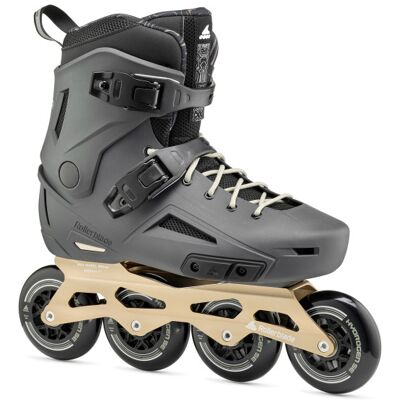 Rollerblade Lightning Freeskates Inline Rullskridsko herr 90mm Antracit/Taupe Rollerblade Lightning Freeskates Inline Rullskridsko herr 90mm Antracit/Taupe