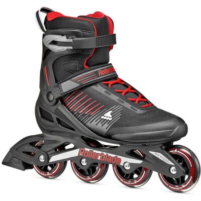 Rollerblade Zetrablade Inline Rullskridsko herr 80 mm Svart/Röd Rollerblade Zetrablade Inline Rullskridsko herr 80 mm Svart/Röd