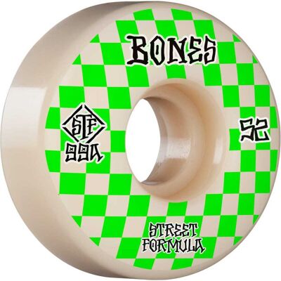 Bones Hjul Bones Wheels Skateboard Hjul Patterns STF 99A 52mm vit V3 Slims 4-pack Bones Hjul Bones Wheels Skateboard Hjul Patterns STF 99A 52mm vit V3 Slims 4-pack
