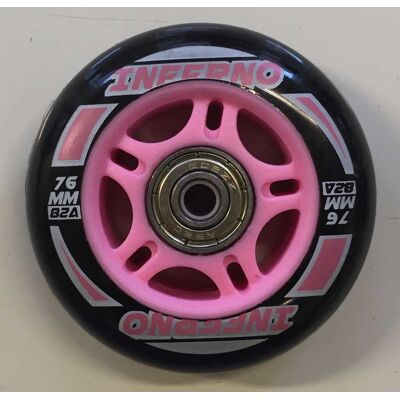 Supreme Rollers Supreme Rullskridsko hjul till Inferno Inlines Pink 4 st - 72mm Supreme Rollers Supreme Rullskridsko hjul till Inferno Inlines Pink 4 st - 72mm
