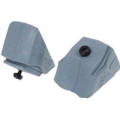 Rollerblade icke-märkande inline skate broms - 2-pack - Svart Rollerblade icke-märkande inline skate broms - 2-pack - Svart