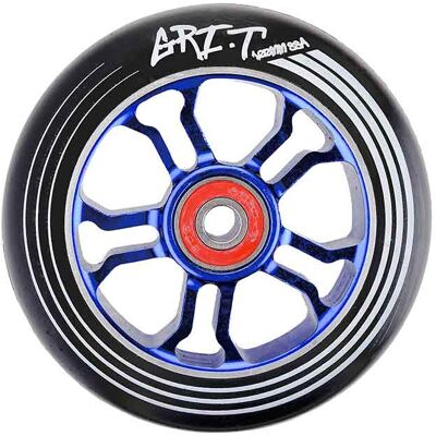 GRIT Ultra Light Scooter Wheel 100mm Black/Blue PU 1st GRIT Ultra Light Scooter Wheel 100mm Black/Blue PU 1st