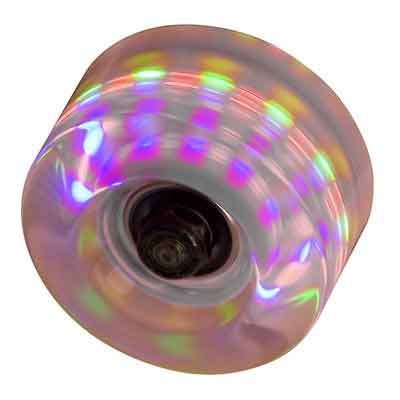 SFR Light Up Quad Wheels Grå SFR Light Up Quad Wheels Grå