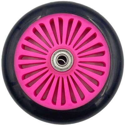 StreetSurfing SR 120mm Nylon Core Hjul Rosa/Svart - 1pcs StreetSurfing SR 120mm Nylon Core Hjul Rosa/Svart - 1pcs