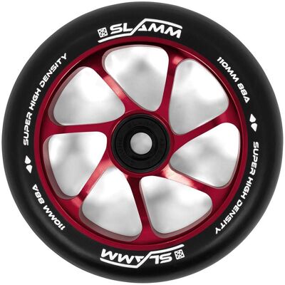 Slamm 110MM Team Wheel Svart/Röd 1 del. Slamm 110MM Team Wheel Svart/Röd 1 del.