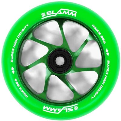 Slamm 110MM Team Wheel Grön/Grön 1 st. Slamm 110MM Team Wheel Grön/Grön 1 st.