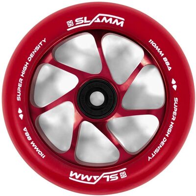 Slamm 110MM Team Wheel Röd/Röd 1 del. Slamm 110MM Team Wheel Röd/Röd 1 del.