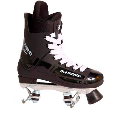 Supreme Rollers Supreme Turbo 33 Aluminium Side-by-Side Rullskridskor Svart (endast känga och chassi) Supreme Rollers Supreme Turbo 33 Aluminium Side-by-Side Rullskridskor Svart (endast känga och chassi)