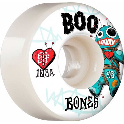 Bones Hjul Bones Wheels PRO STF Skateboard Hjul Boo Voodoo 53mm V4 Wide 103A 4-pak Bones Hjul Bones Wheels PRO STF Skateboard Hjul Boo Voodoo 53mm V4 Wide 103A 4-pak