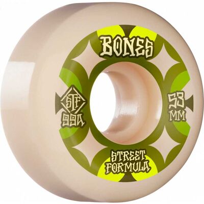 Bones Hjul Bones Wheels STF Skateboard Hjul Retros 53mm V5 Sidecut 99A 4pk Bones Hjul Bones Wheels STF Skateboard Hjul Retros 53mm V5 Sidecut 99A 4pk